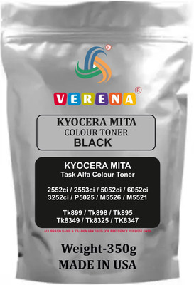 verena Ultra Dark For Kyocera taskalfa 2552ci 3252ci M5526 TK899 TK898 TK8347 Printer Black Ink Toner Powder