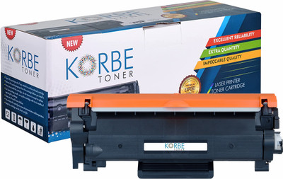 korbe Toner Cartridge TN-2465 For Brother Printer Dcp L2351dw, Dcp-L2531dw,Dcp-L2535dw Black Ink Toner