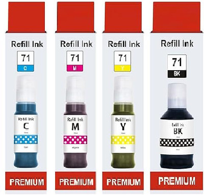 Gedi GI 71 Ink for G1020 G2020 G2021 G2060 G3020 G3730 G3770 G4770 Printer Black + Tri Color Combo Pack Ink Bottle Gedi GI 71 Ink for G1020 G2020 G2021 G2060 G3020 G3730 G3770 G4770 Printer Black + Tri Color Combo Pack Ink Bottle