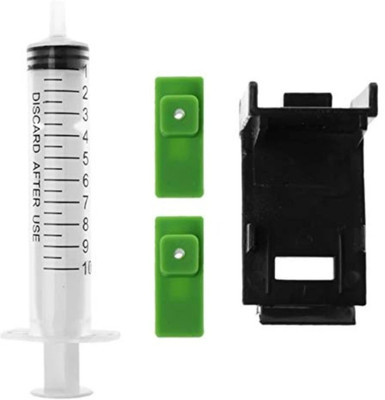 Ang Ink Refill Print Head clearing Suction T8 Clamp Clip Black + Tri Color Combo Pack Ink Toner