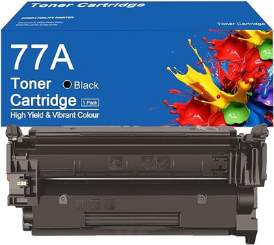 SPS 77A / CF277A Toner Cartridge for HP 77A Laserjet Printers (WITH CHIP) Black Ink Toner