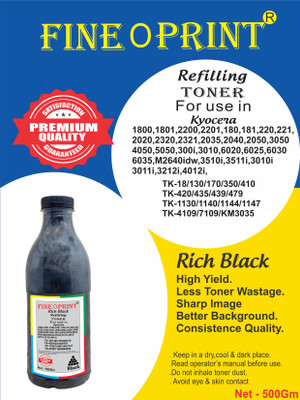 Fine o Print Refill pack Toner for 1800,1801 Black Ink Toner Powder