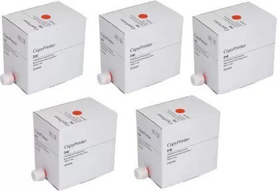 canoff DX2430 Red ink use in Riso Copy Printer Ink, 500 ml (Pack of 5) Red Ink Cartridge
