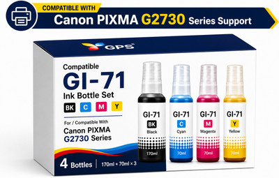GPS Colour Your Dreams Canon PIXMA G2730 Series Compatible Ink Bottle Set Black - Twin Pack Ink Bottle