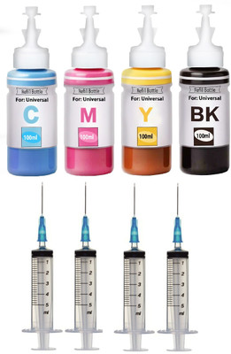 Salty REFILL SET FOR PG-745XL & PG-746XL Black + Tri Color Combo Pack Ink Cartridge