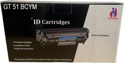 ID Cartridge GT 51 Set Ink Bottle Black + Tri Color Combo Pack Ink Bottle