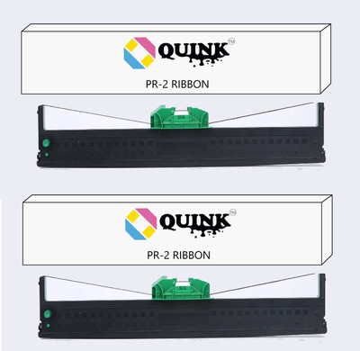QUINK Olivetti PR2 DMP Ribbon Cartridge,Pr2e PR2 Passbook Olivetti K10,Pr 02, Ne,Pr 2+ Black Ink Cartridge