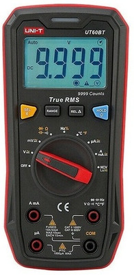 PBSS UNI-T UT60BT BlueTooth True RMS Digital Multimeter, Digital Multimeter(Black 9999 Counts)