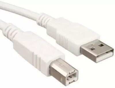 S S Enterprises USB Cable 1.5 m USB 2.0 High Speed Printer Scanner Cable for H/P, Canan, Grey Ink Toner
