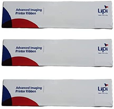 Crid Lipi PB2 RIBBION CARTRIDGE ( pack of 3 ) Black Ink Toner