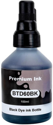 Salty BTD60 Refill Ink Compatible for DCP-T300 T310W T500W Printers Black Ink Bottle