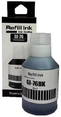 HYNEAR High Quility Refill Ink GI-76 Use For Canon MAXIFY GX5070,GX6070 (Black/1Pcs) Black Ink Bottle