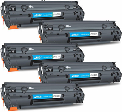 PRODOT PRO C-337 Laser Toner Cartridge for Canon CRG 137/337/737, MF211, Pack of 05 Black Ink Cartridge