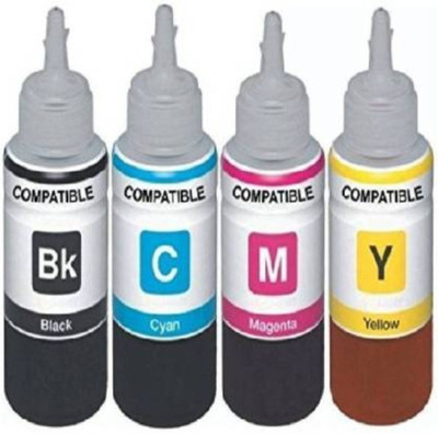 HYNEAR Refill Ink For Use In Canon PIXMA MG2570S 100 ML Each Bottle Multi Color Black + Tri Color Combo Pack Ink Bottle HYNEAR Refill Ink For Use In Canon PIXMA MG2570S 100 ML Each Bottle Multi Color Black + Tri Color Combo Pack Ink Bottle
