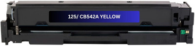 Go Toner cartridge 125A / CB542A Yellow Compatible Laserjet Toner Cartridge Black Ink Toner