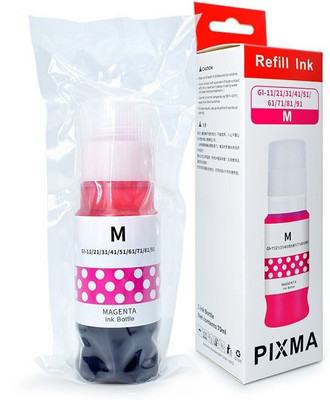 PRINTER PARTNER Refill Ink 71/72 for use Pixma G1020,G2020,G2021,G2060,G3020,G2021,G3060 Printer Magenta Ink Bottle