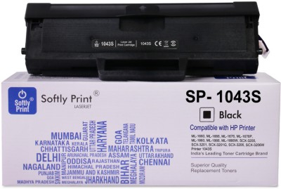 softly print 1043-Toner Cartridge for Samsung ML-1600/1660/1665/1666/1670/PACK 1 Black Ink Cartridge