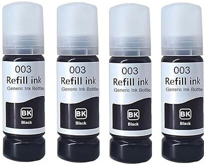 Good One Deskjet GT Series, Smart Tank Series, Ink Tank Wireless Series, Pack of 4 Black Ink Bottle