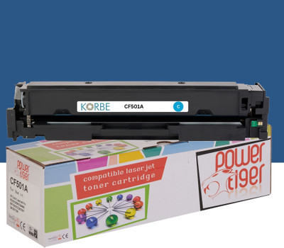 korbe CF501A/202A Toner Cartridge Compatible for HP Color LaserJet Pro M254,M254dw… Cyan Ink Toner