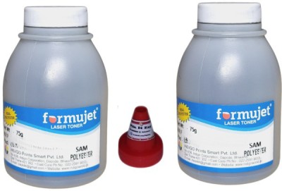 Formujet Sam Polyester Toner Powder 75g -[ Set Of 2 ] Compatible for Sam 101/103 / 109 Black Ink Toner Powder