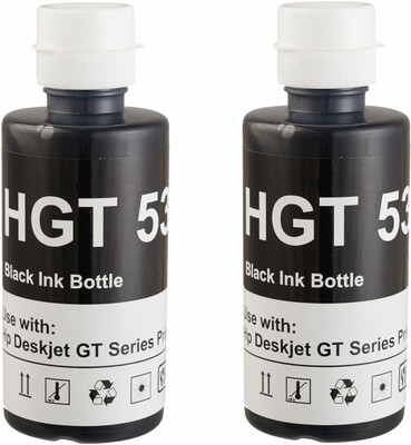 Tack Ght53xl 135-Ml Black Compatible Ink Bottle Black - Twin Pack Ink Bottle