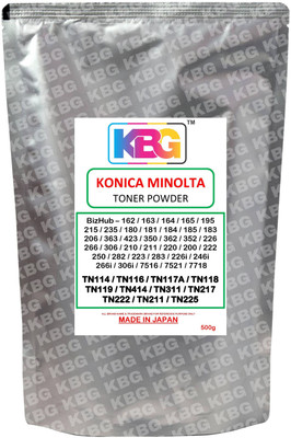 KBG For KONICA MINOLTA Bizhub 162 163 165 184 185 195 206 215 222 226 306 266i 363 Black Ink Toner Powder