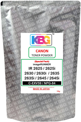 KBG For CANON NPG-84 IR2625 IR2625i IR2630 IR2630i IR2635 IR2635i IR2645 IR2645i 1Kg Black Ink Toner Powder