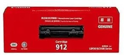 ZENCA TECHNOLOGIES 912 ink cartridge compatible for canon printer Black Ink Toner