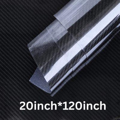 DINOVIN 3D Carbon Fiber Pattern Iron on HTV Vinyl 20inch x 120inch Roll, Carbon Texture Grey Ink Toner