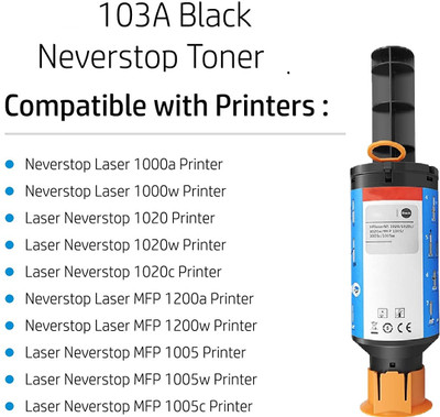 canoff W1103A 103A Compatible cartridge For HP Neverstop 1000a, 1000w, MFP 1200a, 1200w Black Ink Toner