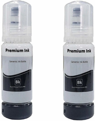RAMKE 001 / 003 Ink For Epson L3110 , L3100 , L3115 , L3116 ,L3150,L3151,L3152,L3156 Black - Twin Pack Ink Bottle