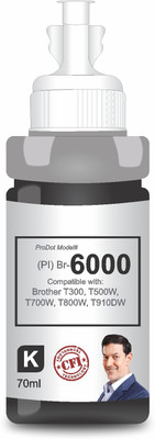 PRODOT Br B5000/B6000 Inkjet Ink Refill Compatible with Brother DCP- T300, T310, T500W Black Ink Bottle