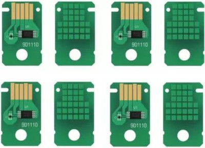 FINEJET MC-G02 Maintenance Box Chip Suitable for Canon Printers (Pack Of 4) Green Green Ink Cartridge