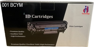 ID Cartridge 001 Ink Bottle Black + Tri Color Combo Pack Ink Bottle