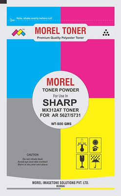 MOREL MX312AT TONER POWDER FOR USE IN SHARP 5627/5731 PHOTOCOPIER. Black Ink Toner Powder