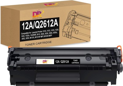 DR CARTRIDGE POINT 12A Black Toner Cartridge Q2612A 12A Black Toner Compatible LaserJet 1010 Black Ink Cartridge