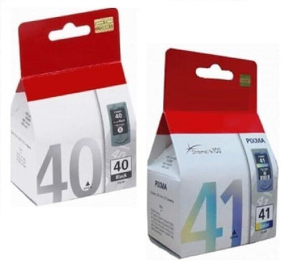 ZENCA TECHNOLOGIES PG 40 & CL 41 Combo Black Ink Cartridge