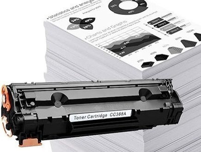 ALPHABET 88A/CC388A Laser Xtra Large Toner Cartridge Compatible for LaserJet P1007 Black Ink Cartridge