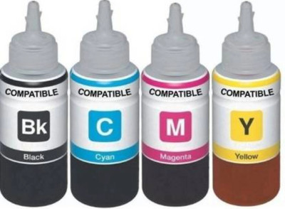 ARK PrintCare Refill Ink For Use In Canon PIXMA All in One Printer MG2570S - Cyan, Magenta, Yellow & Black - 100 ML Black + Tri Color Combo Pack Ink Bottle ARK PrintCare Refill Ink For Use In Canon PIXMA All in One Printer MG2570S - Cyan, Magenta, Yellow & Black - 100 ML Black + Tri Color Combo Pack Ink Bottle