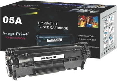 IMAGE PRINT CE505A P2035, P2035n, P2055d, P2055dn, and P2055X . Black Ink Cartridge