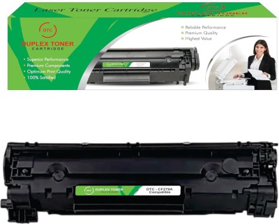 DUPLEX TONER CARTRIDGE CF279A Compatible for HP Laserjet Pro M12a, M12w, MFP M26A, M26NW Printers Black Ink Cartridge