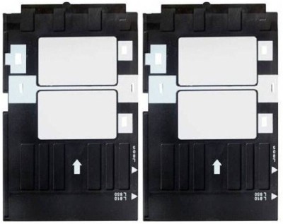 Ang PVC ID Card Tray for Epson 800, L805, L810, R260, R280, R290, T50, T60, P50 Black - Twin Pack Ink Cartridge