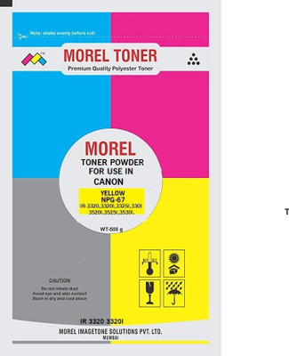 MOREL NPG67 TONER POWDER FOR IR 3320 3320I 3325I 3330I 3520I 3525I 3530I Yellow Ink Toner