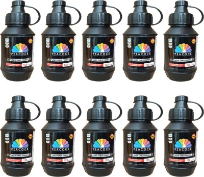 Peacock 12A PREMIUM Toner Powder Black Ink Bottle