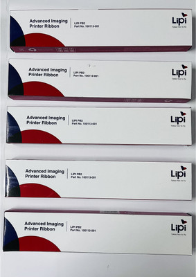 DR CARTRIDGE POINT LIPI PB2 PR2 Ribbon Cartridge Pack Of 5 pcs Black Ink Toner
