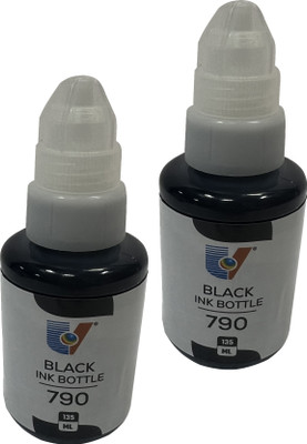 uv infotech Refill Ink COMPATIBLE FOR CN G SERIES REFILL INK FOR CN G1000 G1010 G2000 G2002 G2010 G2012 G3000 G3010 G3012 G4000 G4010 PRINTERS 2 BLACK 135 ML Black Ink Bottle