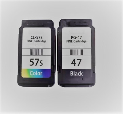 Momad PG 47 & CL57 Small ink cartridge compatible for pixma printer Black + Tri Color Combo Pack Ink Cartridge Momad PG 47 & CL57 Small ink cartridge compatible for pixma printer Black + Tri Color Combo Pack Ink Cartridge