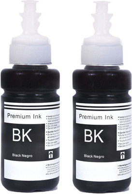 canoff Ink Compatible for Epsson T664 L360 , L361, L365, L380 Black - Twin Pack Ink Bottle