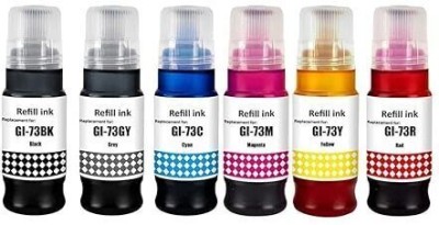 Bright Office Printers Black + Tri Color Combo Pack Ink Bottle