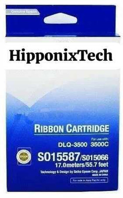 HipponixTech Original Epso.n DLQ-3500,DLQ-3000,DLQ-3000+,DLQ-3500C,DLQ-3500II Ribbon Black Ink Cartridge